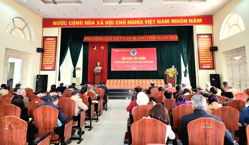 Hội NCT tỉnh Bắc Giang: Tập huấn Ban Chủ nhiệm Câu lạc bộ Liên thế hệ tự giúp nhau năm 2023
